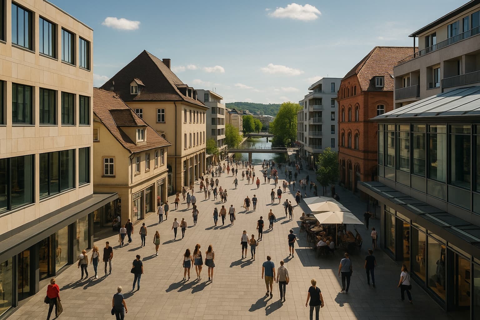 Pforzheim Goldstadt – Stadtbild und Schmuckindustrie