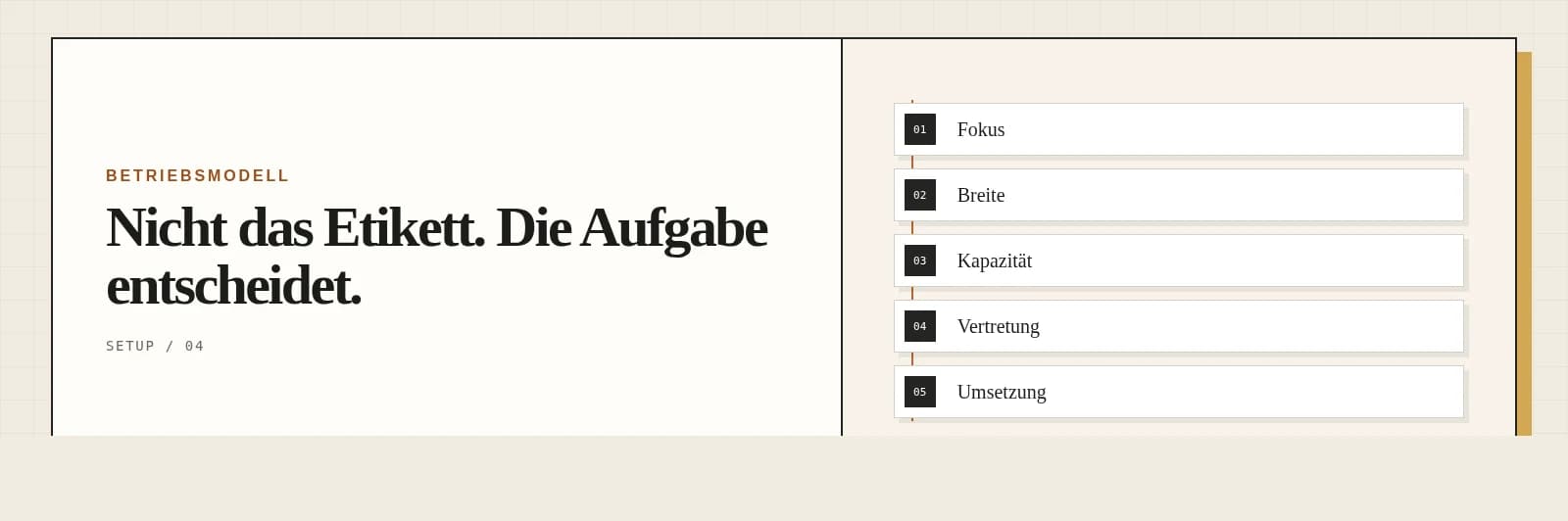 Vergleich von SEO-Freelancer, Agentur und Hybridmodell auf mehreren Entscheidungsachsen
