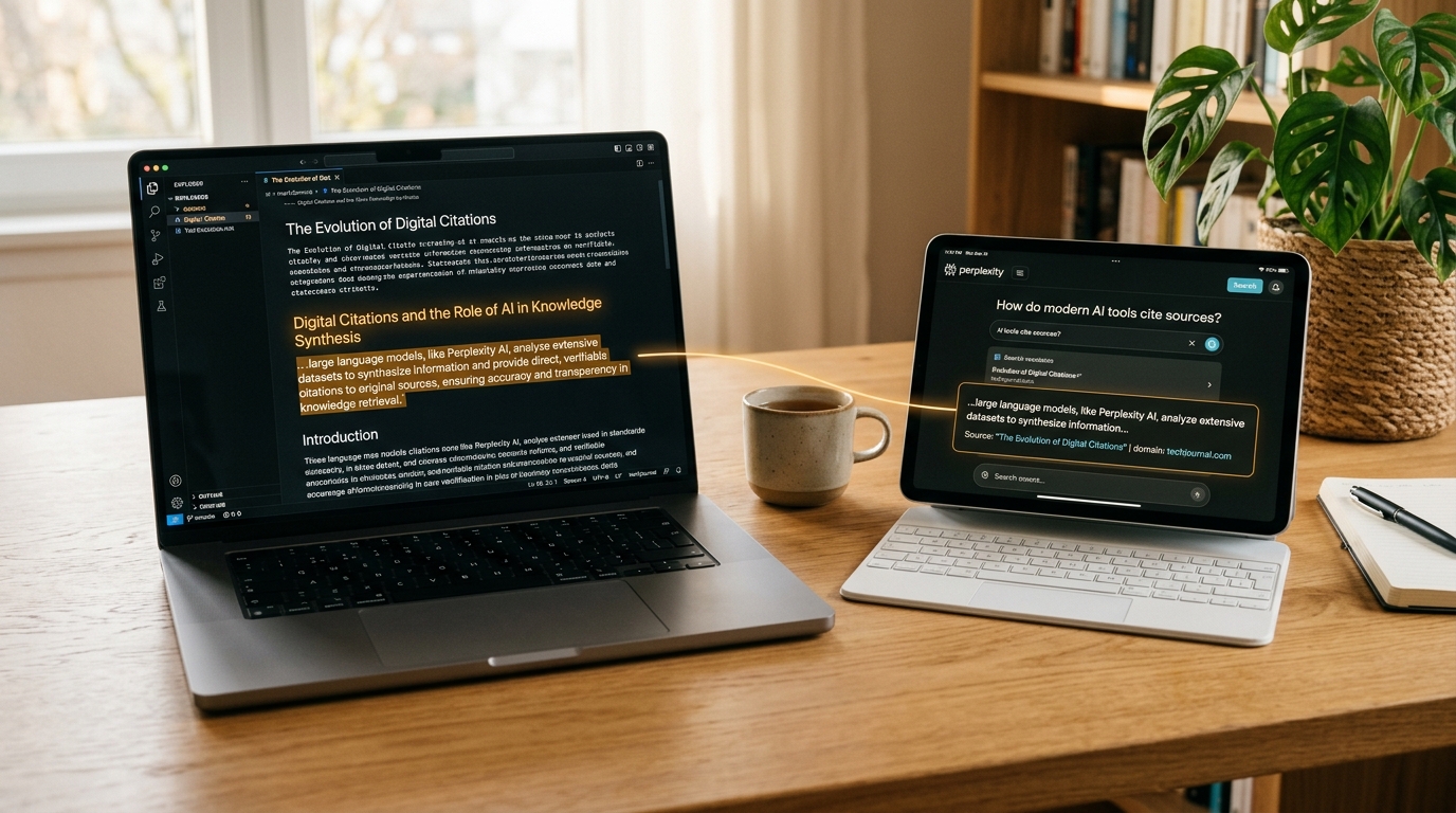 Content wird von KI zitiert — Vorher Nachher Vergleich